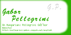 gabor pellegrini business card